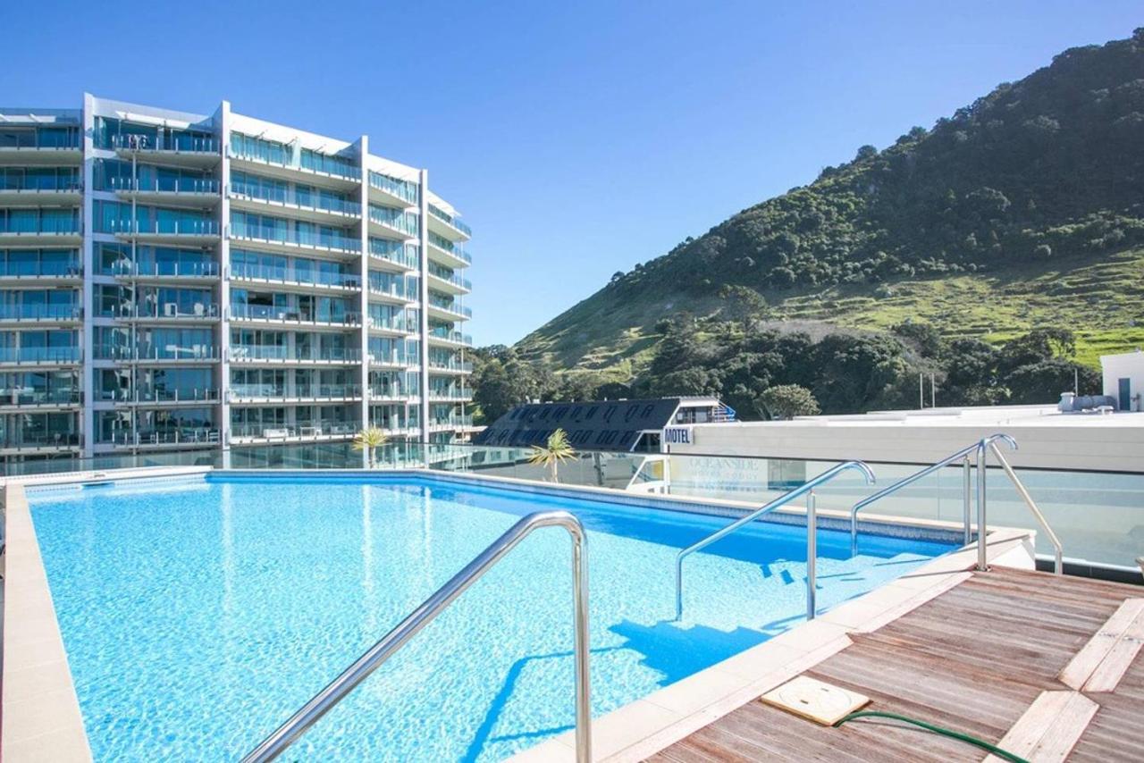 Luxury Ocean & Harbour Views - Heated Pool, Main Beach & Gym Маунт-Маунгани Экстерьер фото